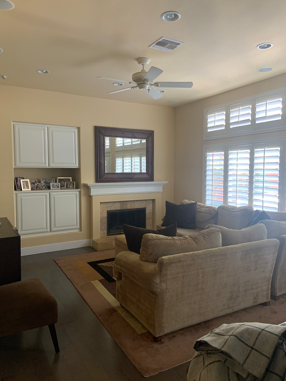 family room "before"