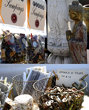 a trip to the flea market . . .