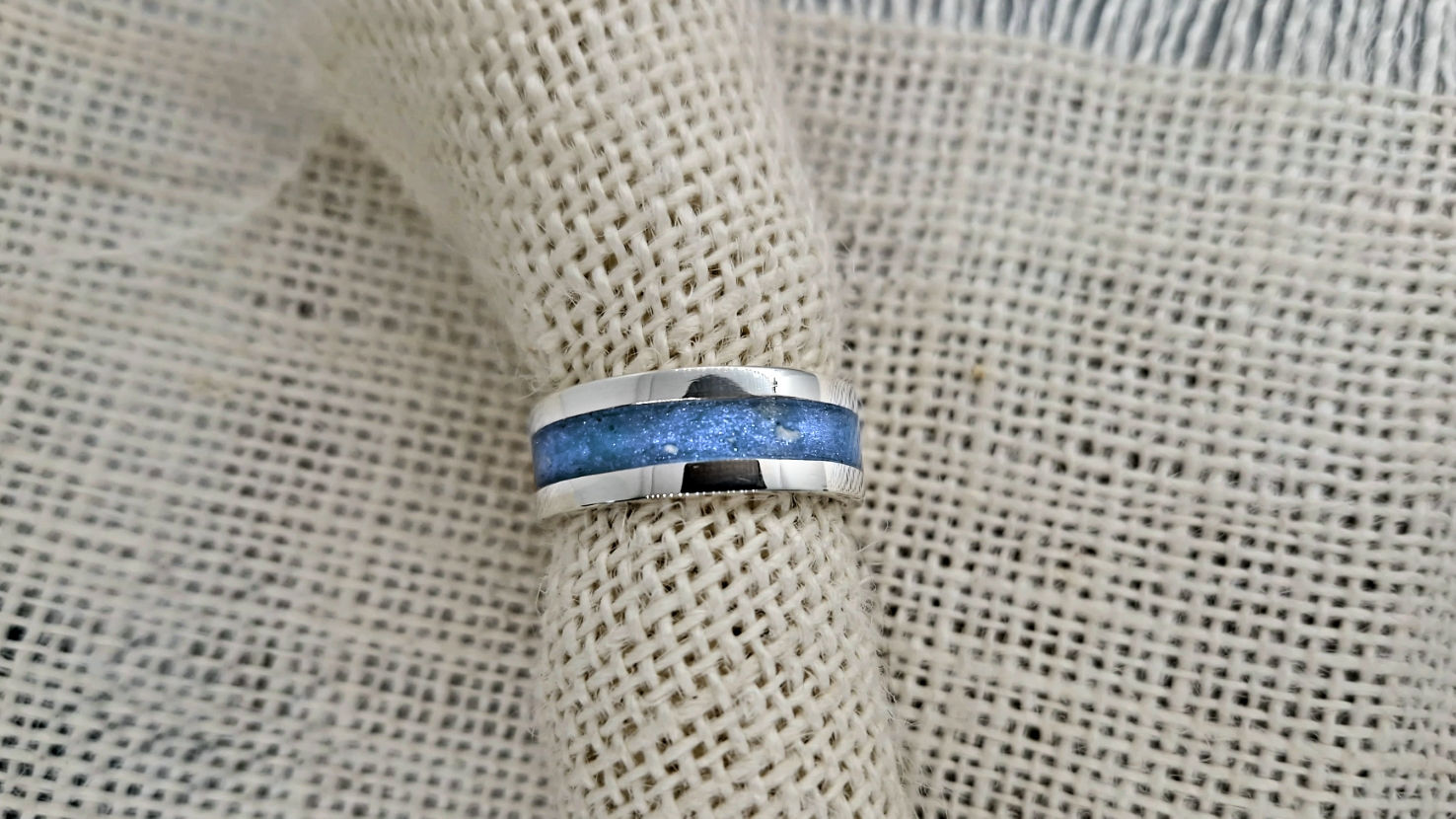 Inlay Memorial Ring