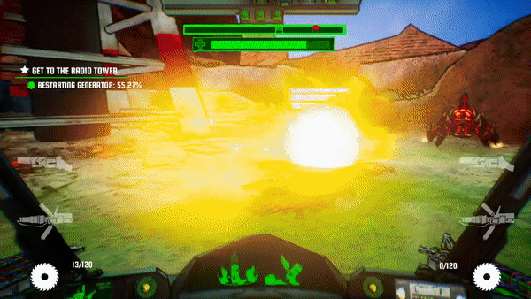 Gif of combat in finale