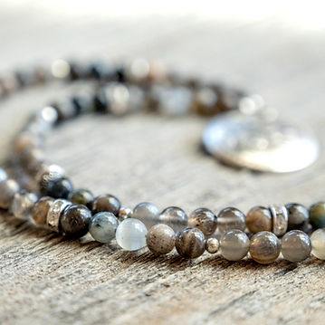 Seelen-Halskette, Edelsteine, Seelenbegleiter