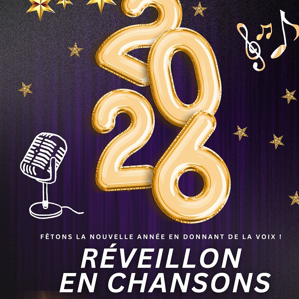 REVEILLON en chansons au GRILLON de Mougins !