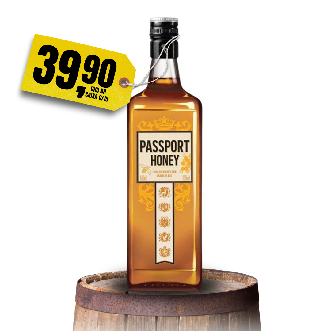 Passport Honey 670ml - caixa com 15 und
