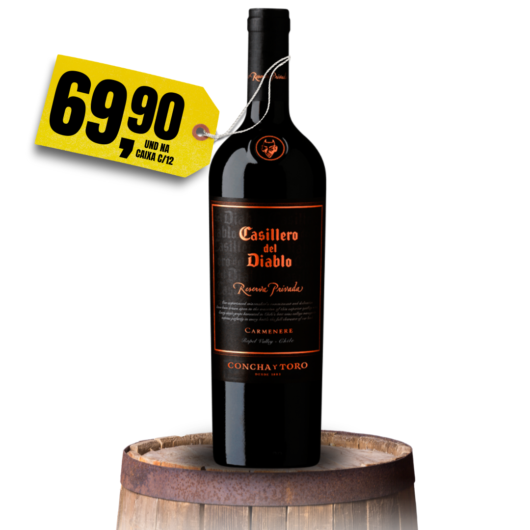 Vinho Casillero del Diablo Reserva Privada carmenere