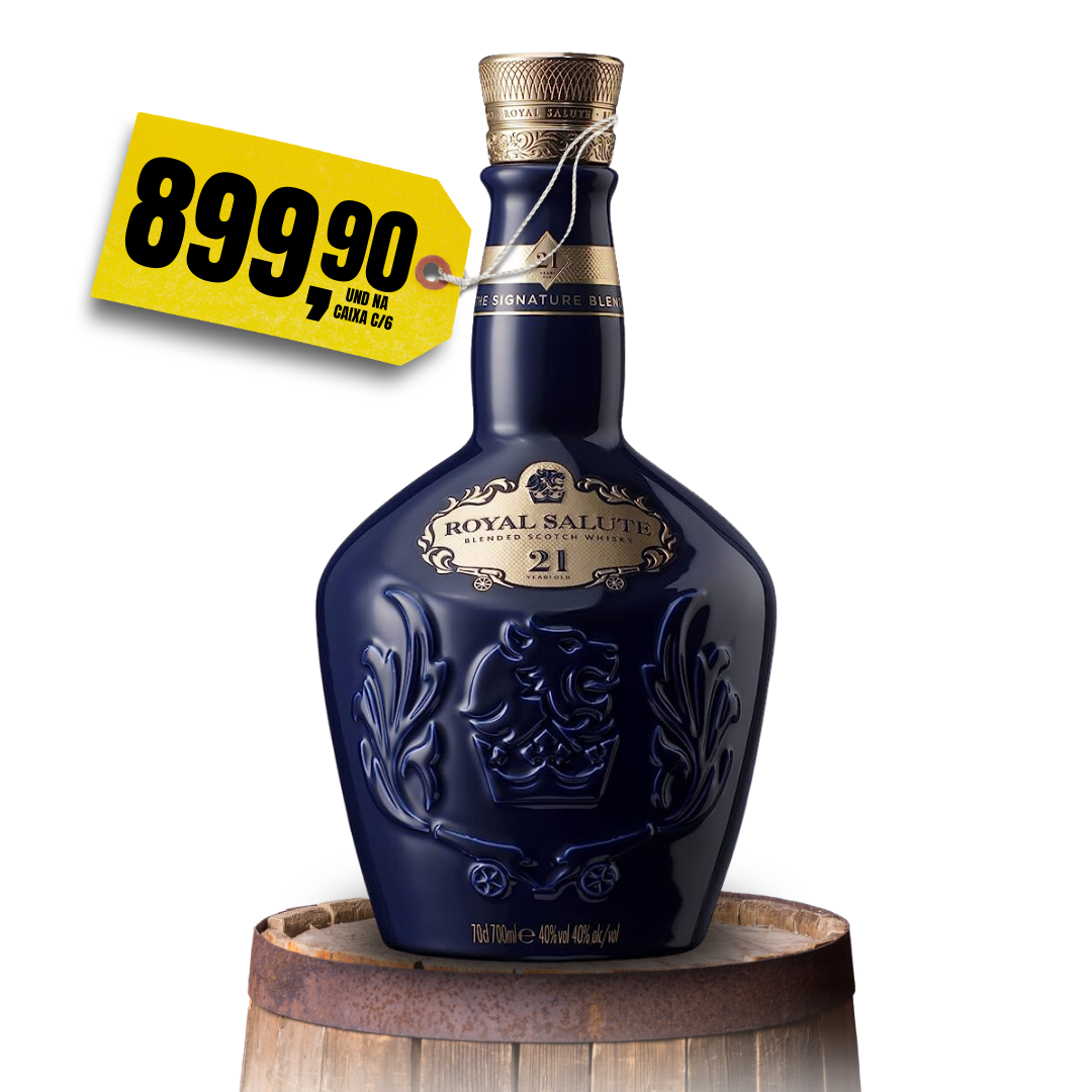 Royal Salute 21 Signature 700 ml - caixa com 6 und