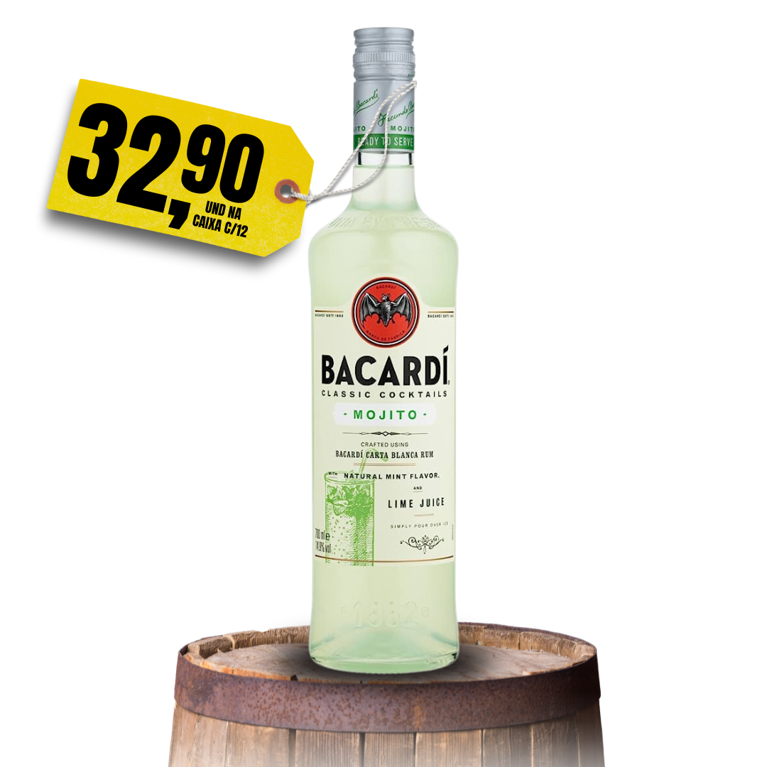 Bacardi Mojito - caixa com 12 und