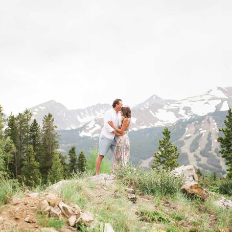 Cara & Taylor's Breckenridge Engagement