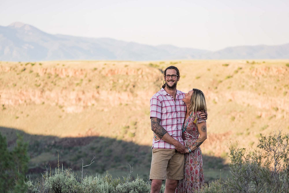 August Engagement Session in Taos