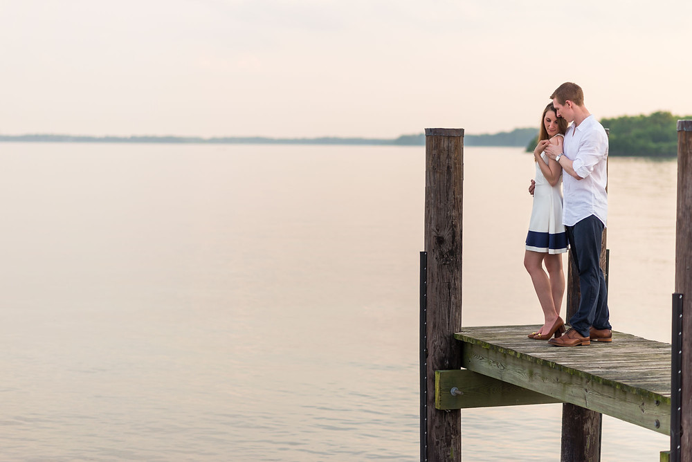 Havre de Grace Pier Couple Photos