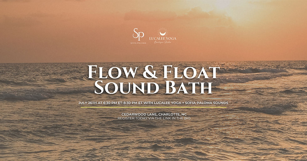 Flow & Float Sound Bath