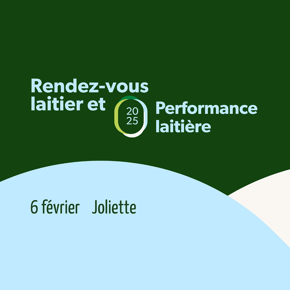 Rendez-vous laitier & Performance Laitière 