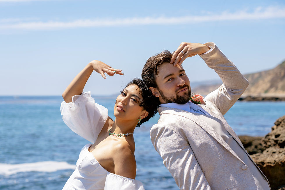 White Point Beach Long Beach Wedding Elopement Wedding Photography Orange County