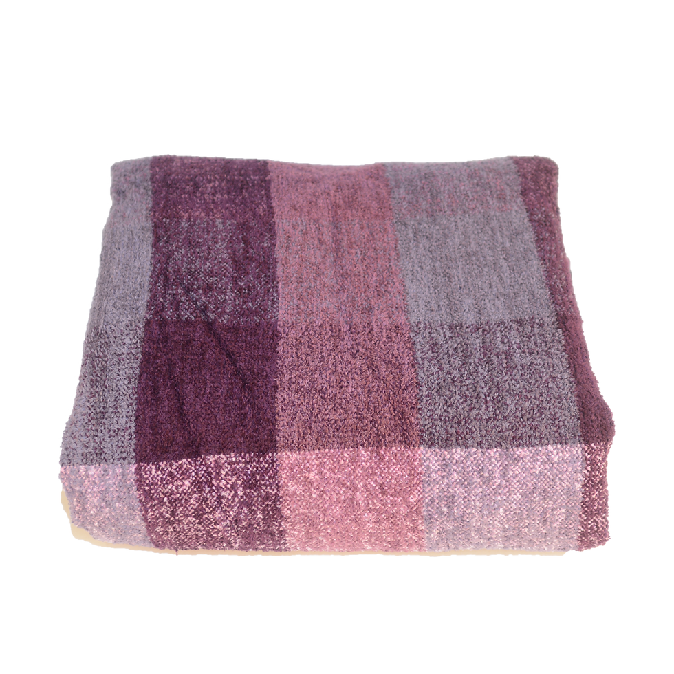 Purple Purple Patch Blanket