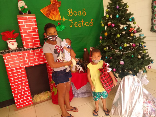 Um pouco do nosso Natal...