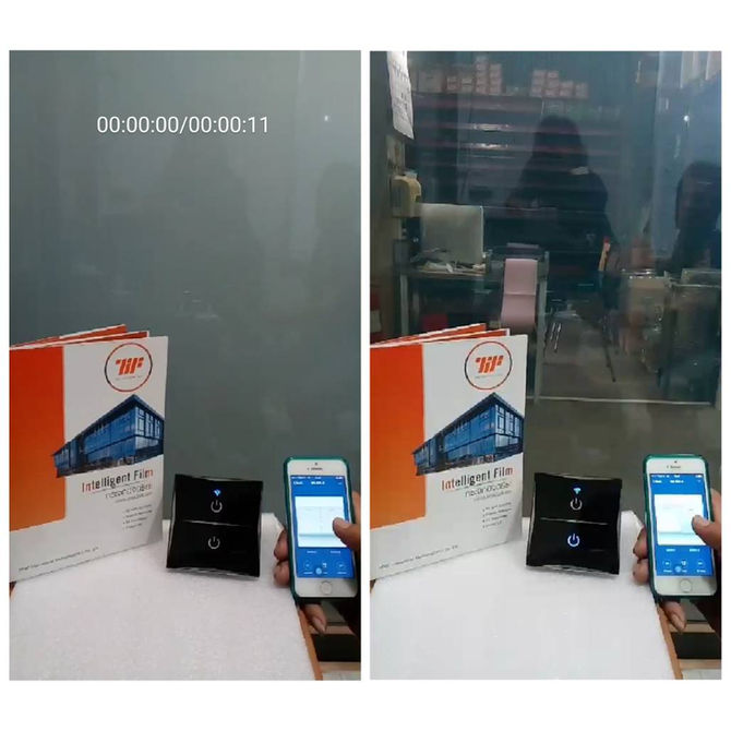 ฟิล์มไฟฟ้า กระจกเปลี่ยนสี ฟิล์มอัจฉริยะ Wifi Automation Smart Control