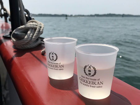 Join us for our Sushi/Sake Sails August 16th and 18th: A Taste of Japan