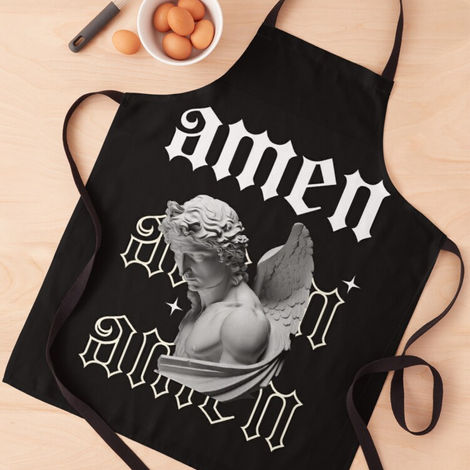 Stay clean in style when you're doing dirty work in the kitchen, in the art studio, in the garden, or at the BBQ