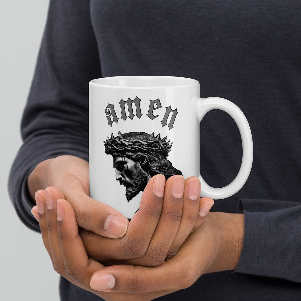 Thumbnail: White glossy mug
