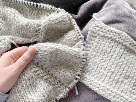 Knitting The Ursa Sweater - Starting to Knit