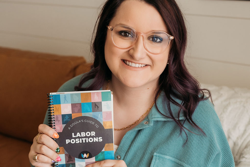 cheyenne holding her book baby