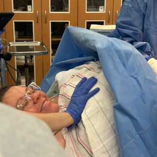 Chelsea Holding Baby Sophia - Chelsea Schmidt's Birth