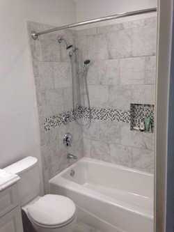 Clean & Stylish Guest Bath