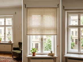 Innenrollos im Altbau – perfekter Sicht- & Sonnenschutz für alte Fenster | Wandmontage & Thermobeschichtung