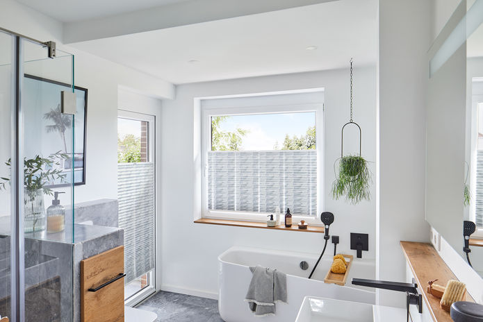 Plissee gegen Feuchtigkeit