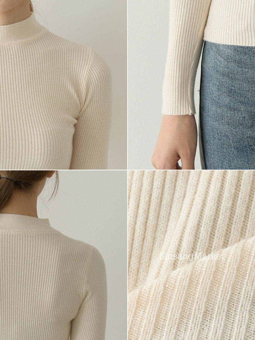 섬네일: [7color] 골지 반목 긴팔 티셔츠