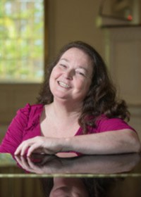 Dr. Cynthia Ramsey, professor and chair of the Music Department. Taken from the University of Lynchburg website.