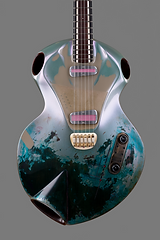 -78- hollow-body guitar by Thierry André