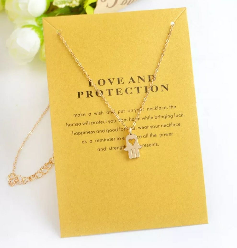 Collar Hamsa pequeño