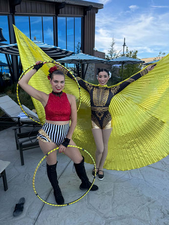 Silk Fan Isis Wing Dancers Sacramento Entertainment