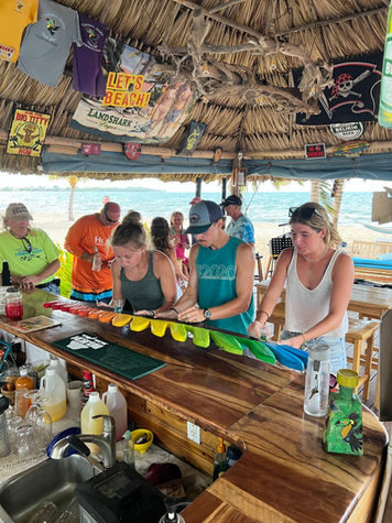 The Flight of the Toucan at Toucan Jacks Tiki Bar