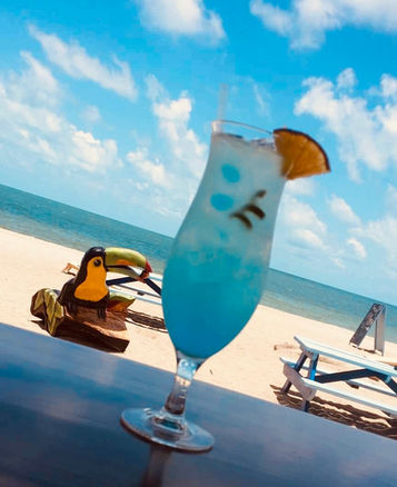 Ocean Breeze Drink at Toucan Jacks, placencia belize