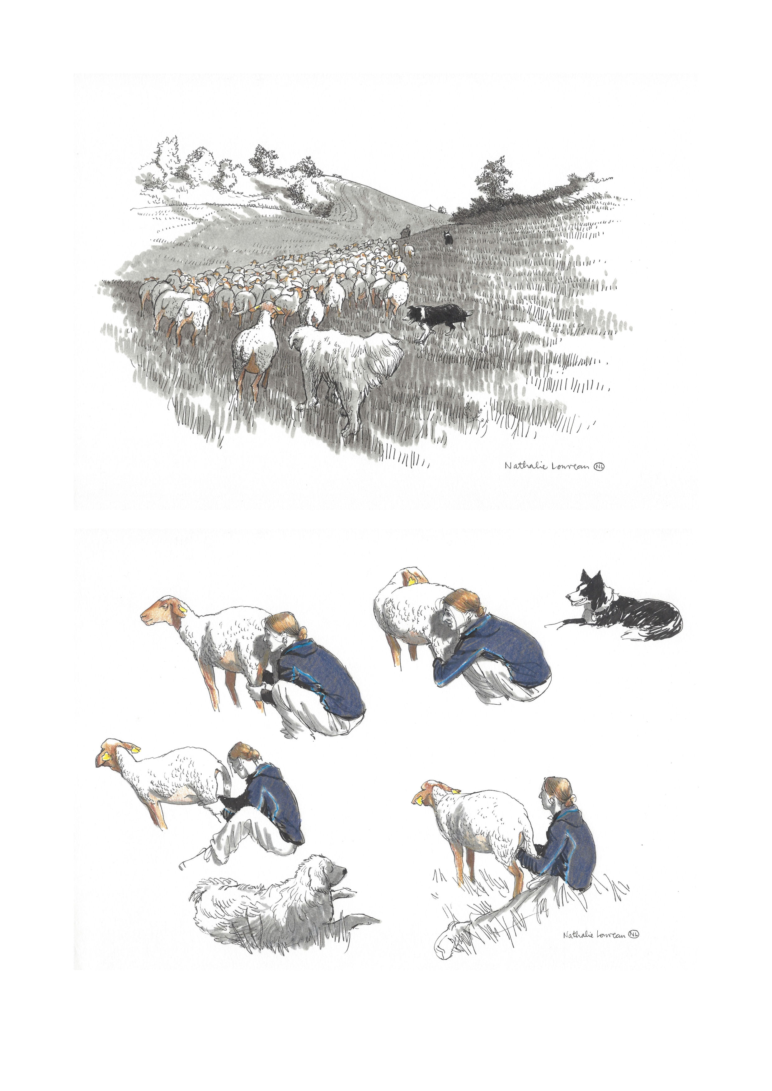 La Bergère par Nathalie Louveau