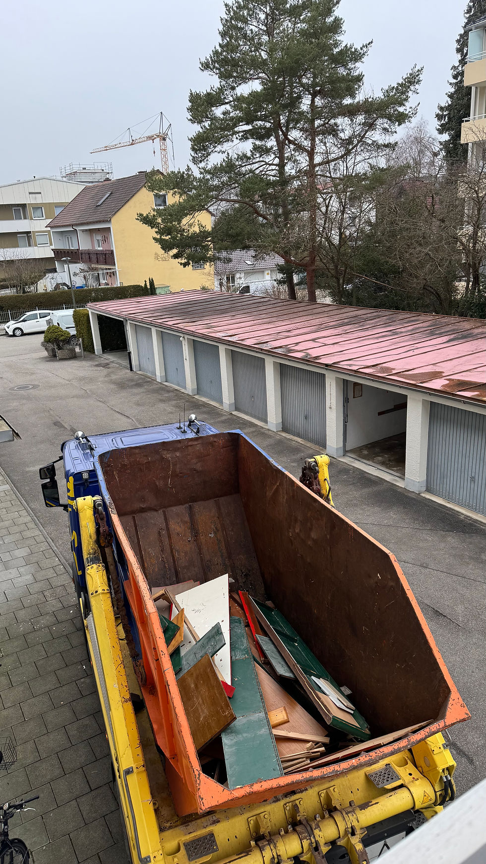 Altholzabholung in Germering