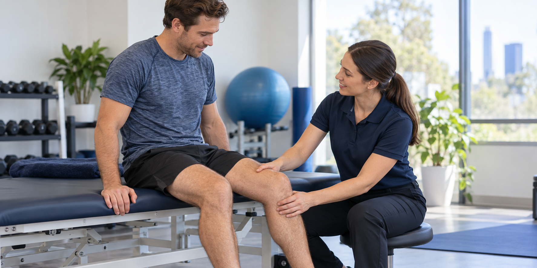 Supervised rehabilitation for meniscal injuries