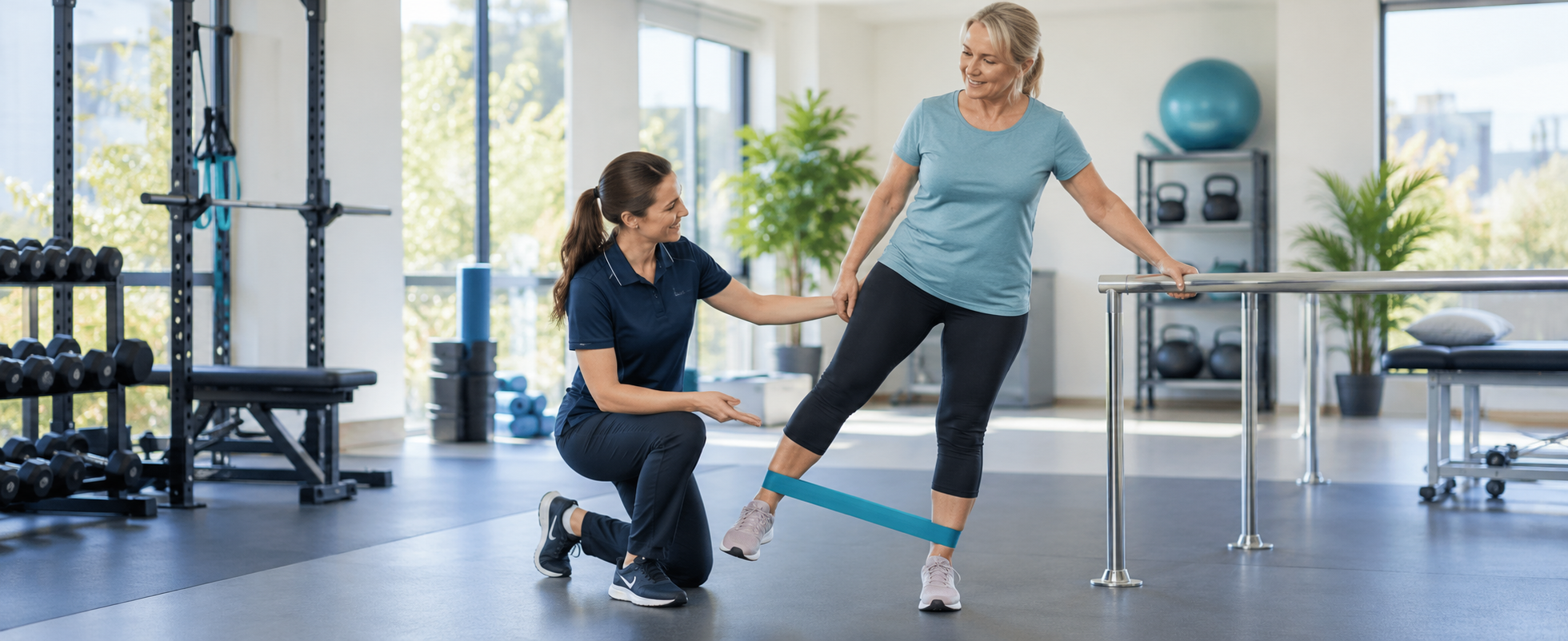 Supervised rehabilitation for persistent lateral hip pain