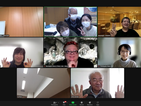 Regular “hybrid” meeting with 1 prepared speaker and 3 guests on 24th of December, 2022