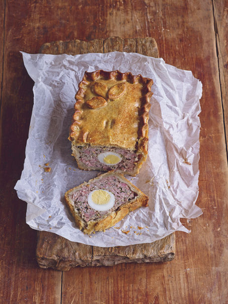 Raised Pork & Egg Pie