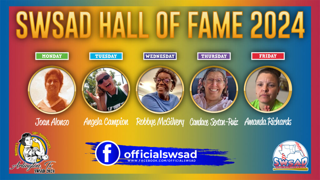 The 2024 SWSAD Hall of Fame inductees