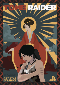 Cartaz do Jogo Lara Croft - Tomb Raider (2013)