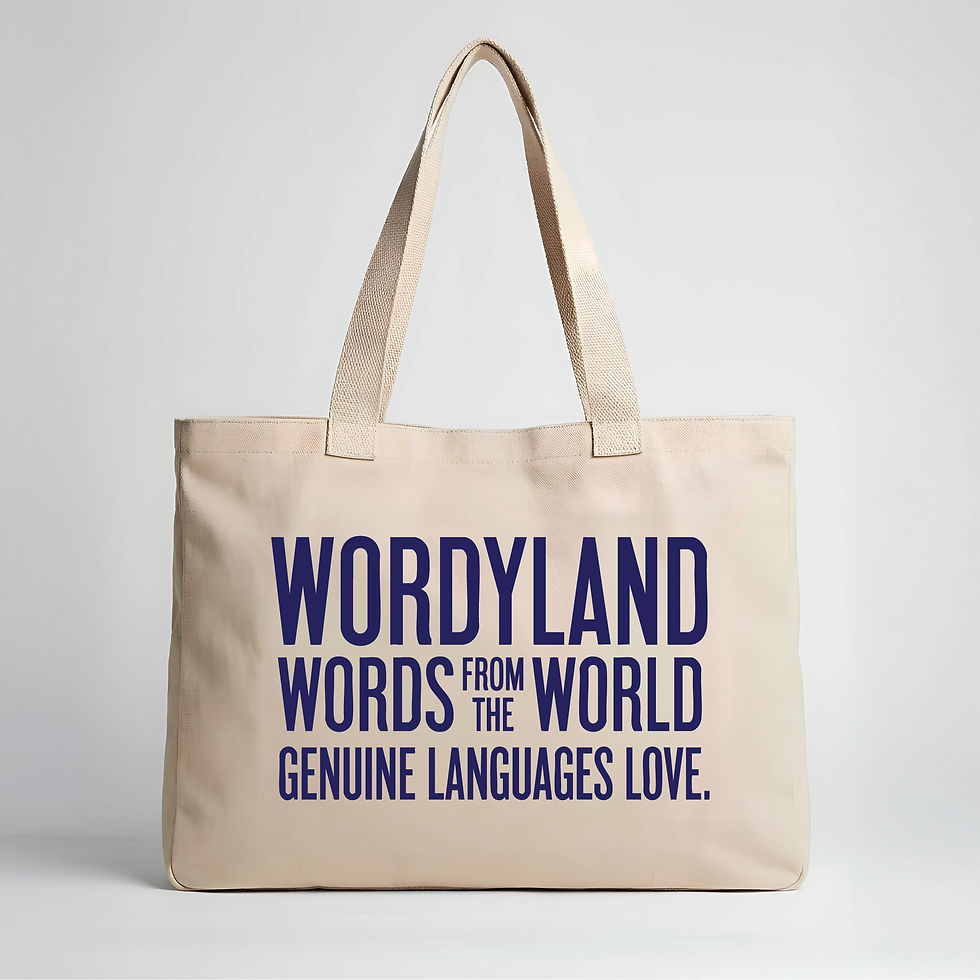 Wordyland. Words from the world