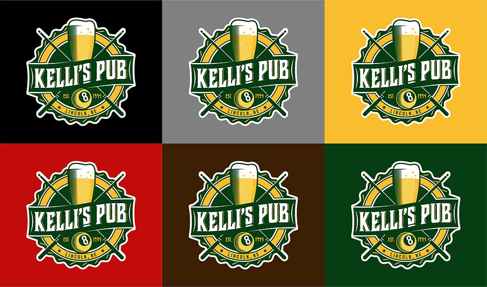 Kelli's Pub Logo w/ colors