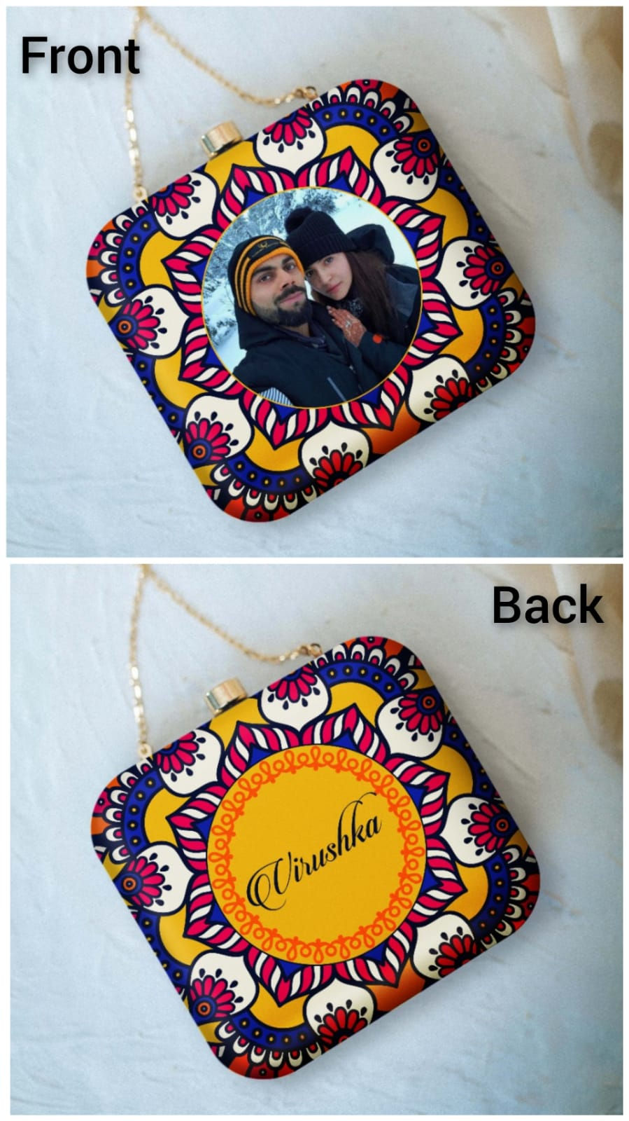Thumbnail: Customized Clutch with Photo and Name
