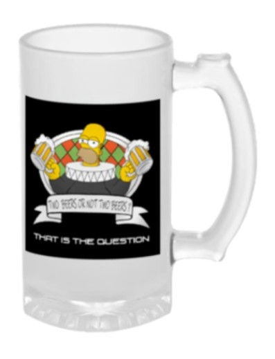 Thumbnail: SIMPSONS THEME BEER MUG
