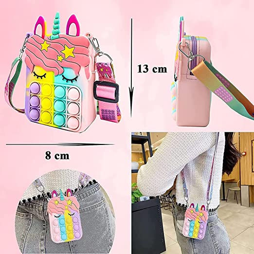 Thumbnail: UNICORN POP IT PURSE - RANDOM COLOUR