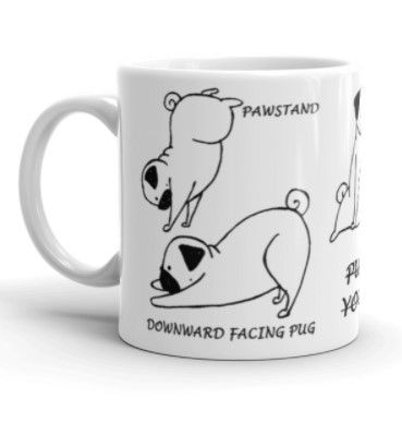 Thumbnail: CUTE YOGI PUG THEME MUG