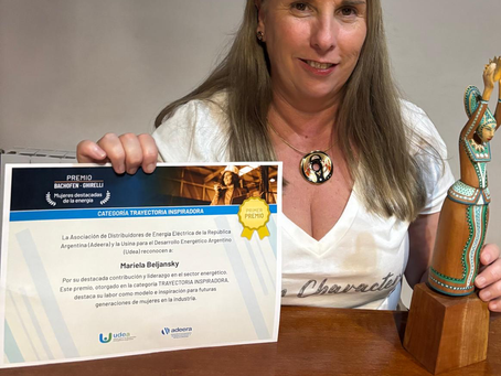 Adeera recognizes female leadership in the electric power sector with the Bachofen-Ghirelli Award.